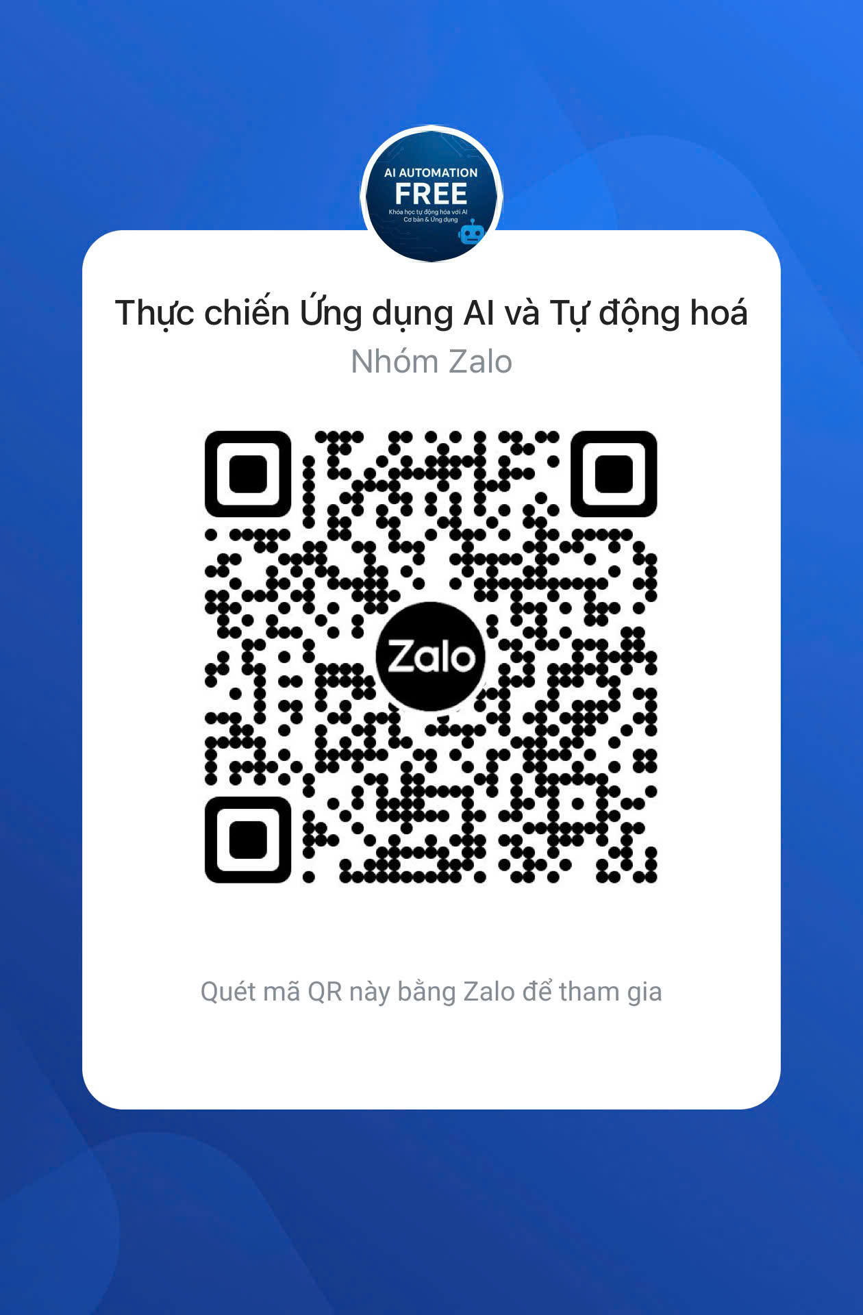 QR Code Zalo